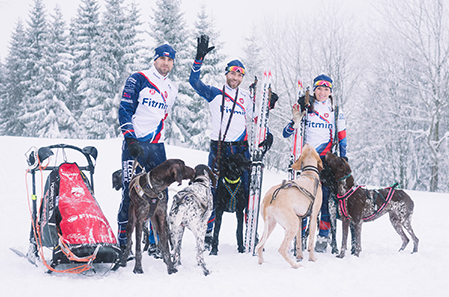 Výprava na MS v mushingu a skijöringu Kanada 2017